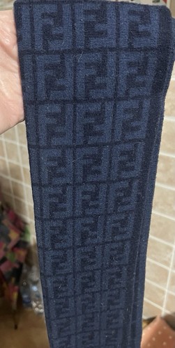 Sciarpa fendi blu 145 x - fendi,