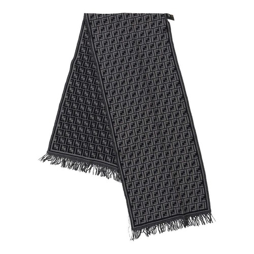 Sciarpa fendi lana grigia - sciarpa,