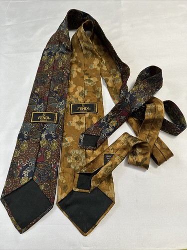 Cravatta fendi paisley - paisley, e